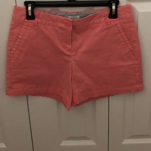 Salmon Crown and Ivy Shorts